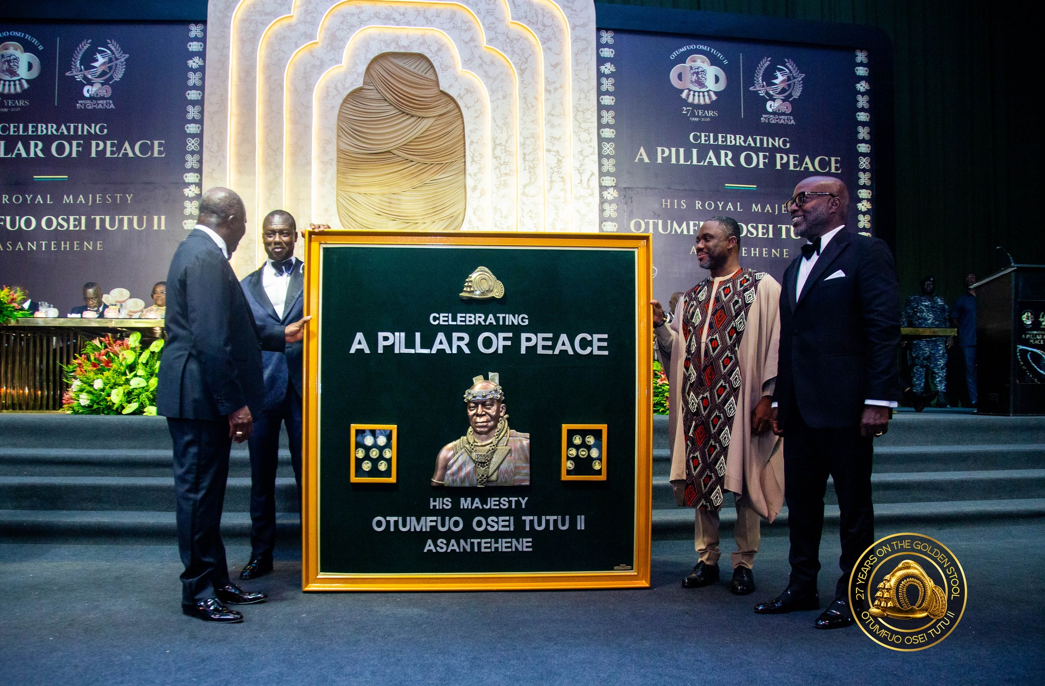 The world truly met in Ghana at the Otumfuo Jubilee Hall,